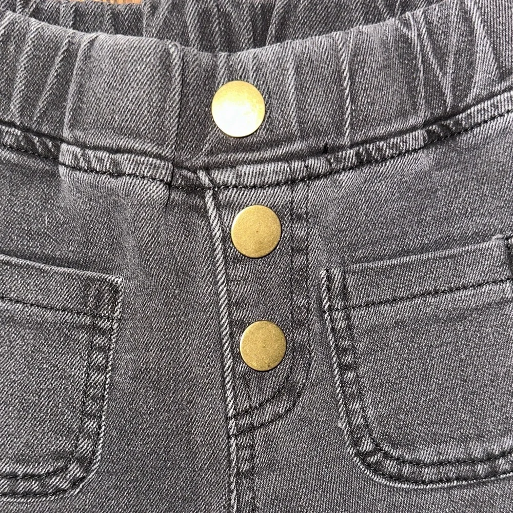 Boutique Toddler Bell Bottom Jeans 4T Black Flare Pants NWT